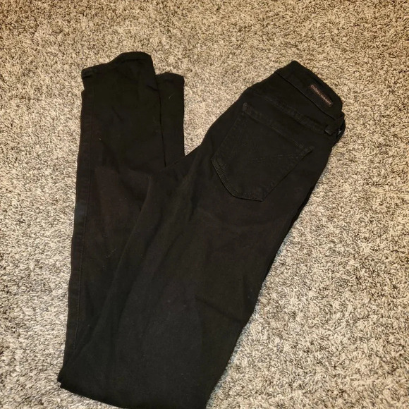 Citizens of Humanity Avedon Slick Skinny Leg Black Jeans 25 - Picture 1 of 4